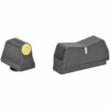DXT2 Big Dot, Night Sights, Suppressor Height, Yellow Front Night Sight, Standard Black Rear Sight, For Glock 17,19,22,23,24,26,27,31,32,33,34,35,36,45 GL-0015P-3Y