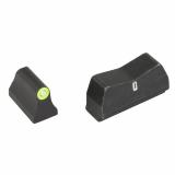 DXT2 Night Sight, Suppressor Height, Green Dot, Fits Glock 17, 19, 22, 23, 24, 26, 27, 31, 32, 33, 34, 35, 36, Taurus G3c, GX4, G3, Walther PDP GL-0015P-6G
