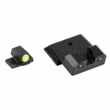 R3D 2.0, Tritium Night Sight, Fits S&W M&P Shield OR, Green Front Ourline, Green Tritium Front/Rear SW-R204P-6G