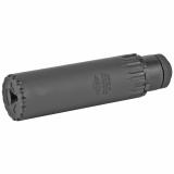 Resonator K Suppressor, 30 Caliber, Rifle Suppressor, 5.56" Long, 1.5625" Diameter, Black Finish, Includes QD Mount/Muzzle Braker (YHM-4302-MB-24A), 5/8"-24 YHM-2150-MB-24