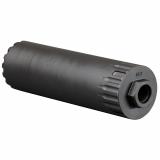 R9, Suppressor, .17HMR-9MM, 17-4PH Stainless Steel, 10.7oz, 1.562" Diameter, 5.2" Long, Cerakote Black, Includes Universal Rifle Suppressor Mount (YHM-2145-28) YHM-2155-28