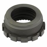 Kurz QD Adapter, Titanium, 1-3/8-24 Rear Mounting Threads, Matte Finish, Black YHM-3051-Ti