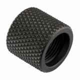 Rifle Thread Protector 1/2-28 TPI Plated Black Finish