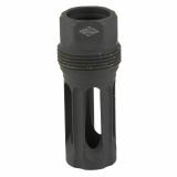 sRx Flash Hider, 5/8-24, Compatible with sRx Low Profile Adapter, Attaches to Suppressors with 1-3/8"x24 Thread Pitch, Black Oxide Finish YHM-4405-24