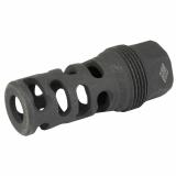 sRx Muzzle Brake, 5/8-24, Compatible with sRx Low Profile Adapter, Attaches to Suppressors with 1-3/8"x24 Thread Pitch, Black Oxide Finish YHM-4405-MB-24