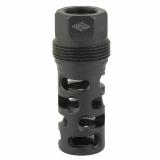 sRx Muzzle Brake, 1/2-28, Compatible with sRx Low Profile Adapter, Attaches to Suppressors with 1-3/8"x24 Thread Pitch, Black Oxide Finish YHM-4405-MB-28