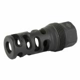 sRx Muzzle Brake, 1/2-28, Compatible with sRx Low Profile Adapter, Attaches to Suppressors with 1-3/8"x24 Thread Pitch, Black Oxide Finish YHM-4405-MB-28