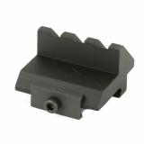 Three Slot Picatinny 45 Degree Angle Mount 1.188 Inch