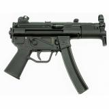 ZF-5K, Semi-automatic Pistol, Polymer Frame, 9MM, 4.6" 1/2x28 Threaded Barrel, Matte Finish, Black, Adjustable Diopter Sights, Manual Ambidextrous Thumb Safety, QD Sling Swivel Rear, 30 Rounds, Includes 3 Mags, 2 Point Sling, Hard Carry Case ZF5K000009BK