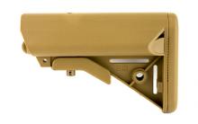 SOPMOD Stock, Mil Spec, Quick Detach Mount, Coyote Brown SOP-1076