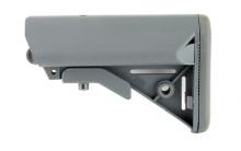 SOPMOD Stock, Mil Spec, Quick Detach Mount, Gray SOP-1123