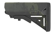 SOPMOD Stock, MultiCam Black, w/ Quick Detach Mount, Double the resin and glass of prior SOPMOD stock, makes this stock 2-3 times stronger., Mil Spec SOP-1422