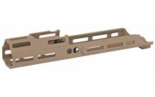 SCAR MREX M-Lok MKII Handguard, 4.25", Flat Dark Earth, Fits SCAR 16s/17s, Includes 2 M-Lok Pic Rail Sections MRX5-MK2-130
