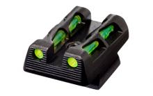 Rear Sight for CZ pistols. Fits 75, 85 and P-01 models with fixed rear sights. Includes Green, Red and Black replaceable LitePipes. CZLW11