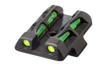 Litewave Sight, Fits Glock 42 and 43, Rear Only, Include Litepipes and Key GLLW11