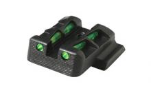 Litewave Sight, Fits 9MM, 40 S&W 357 Sig, Rear Only, Includes cludes Litepipes and Key GLLW15
